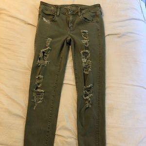 Ripped American Eagle jeans